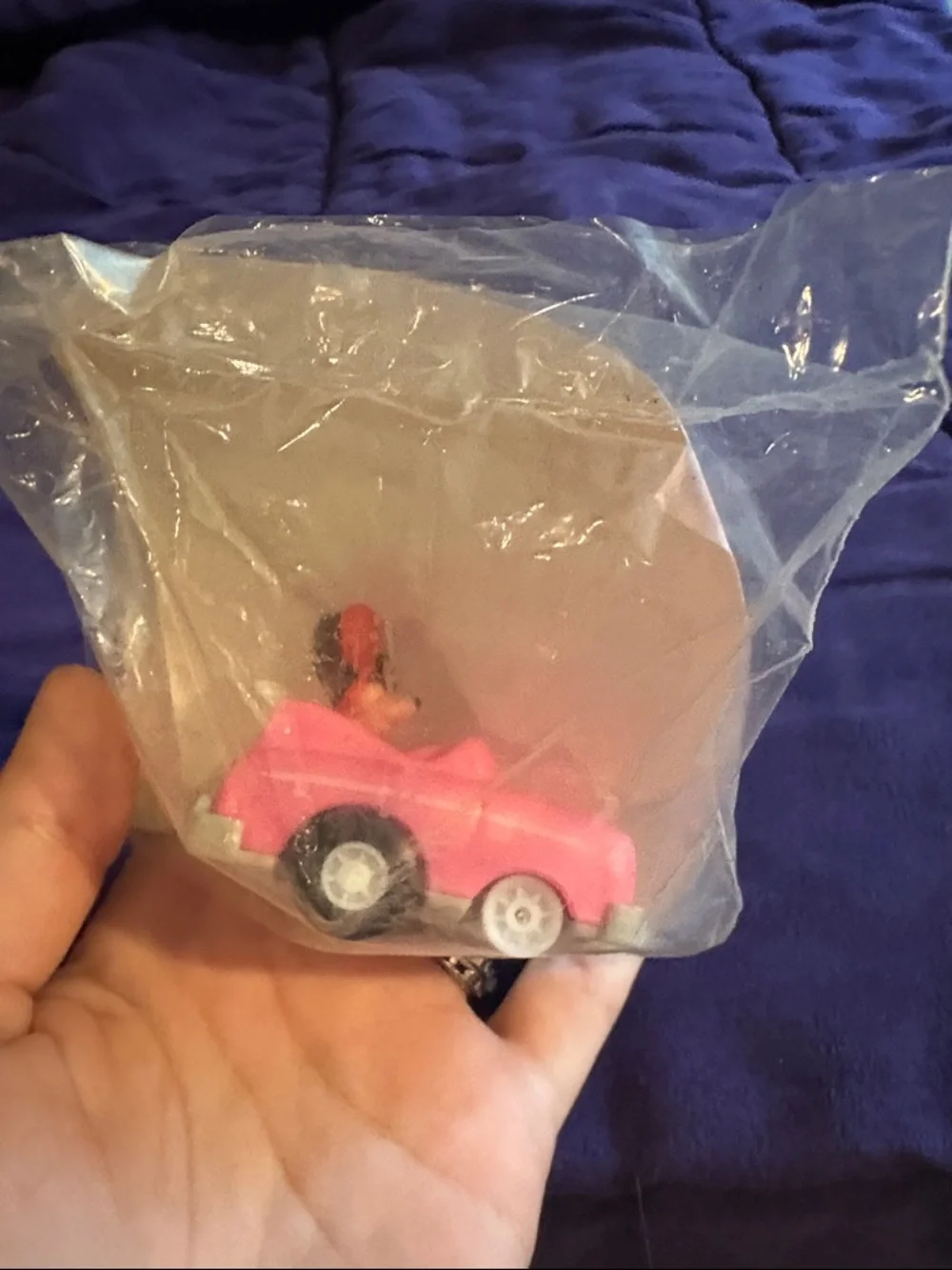 Vintage Mickeys Birthdayland McDonalds Happy Meal Toy Minnies Convertible #2 '88
